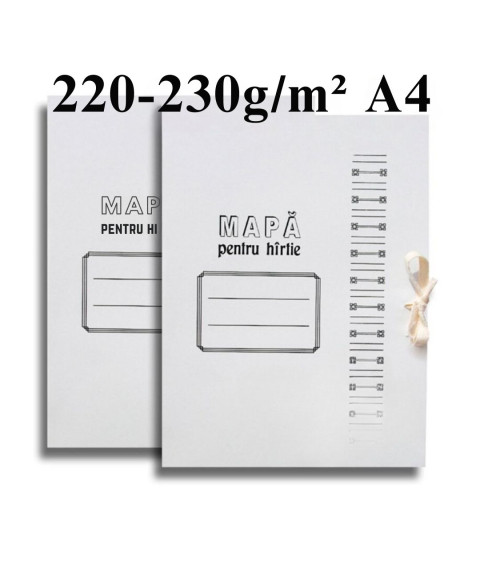 Mapă din carton cu legatură A4, 220-230 g/mp